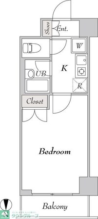 BluRock秋葉原の物件間取画像